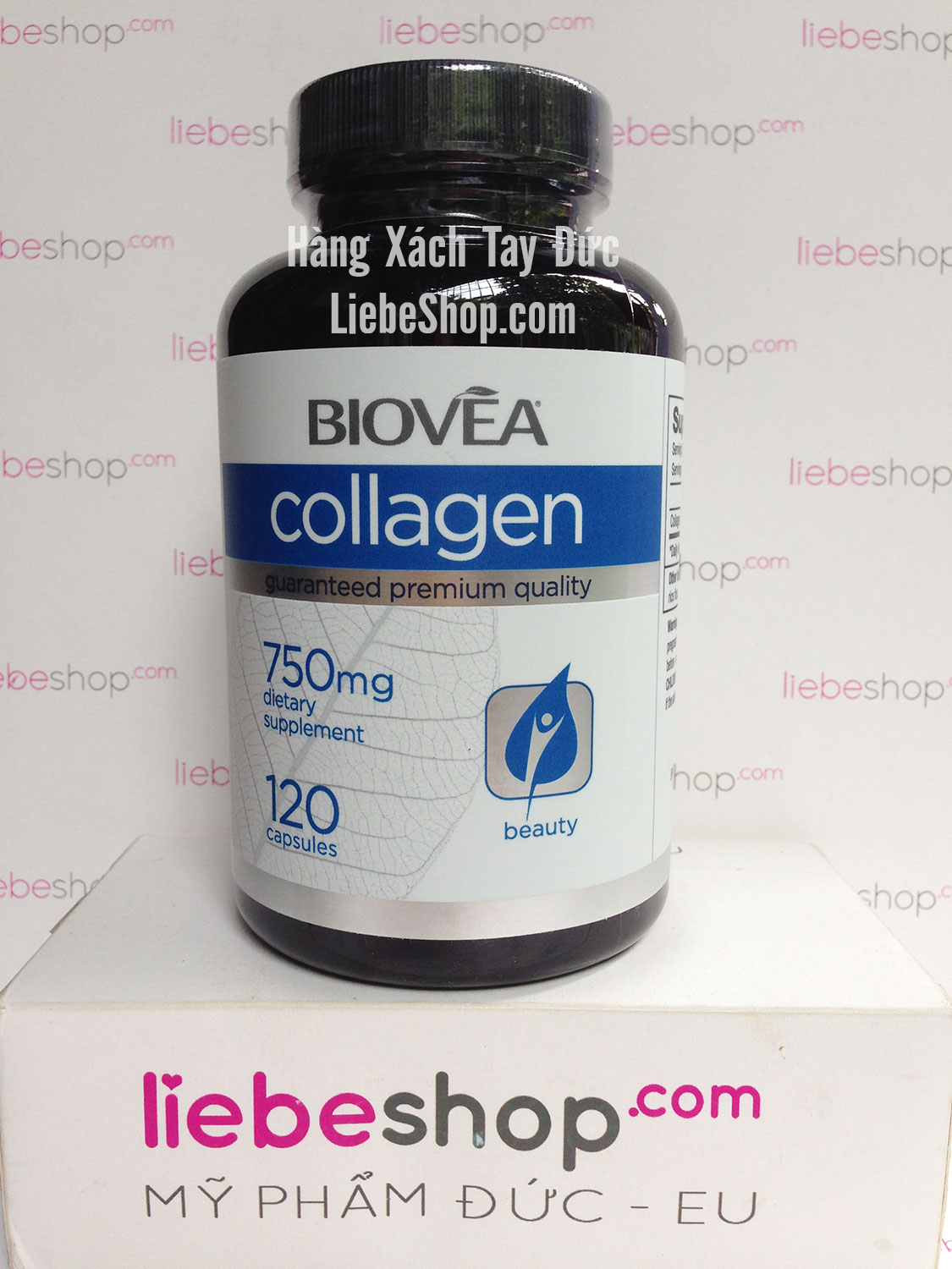 Collagen BIOVEA 750mg làm đẹp da, bổ sụn khớp