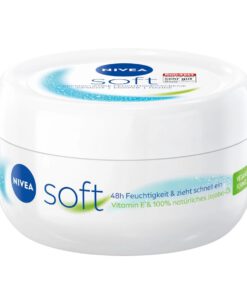 Kem dưỡng ẩm NIVEA Soft chống nẻ & dưỡng da, 200 ml