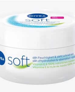 Kem dưỡng ẩm NIVEA Soft chống nẻ & dưỡng da, 200 ml