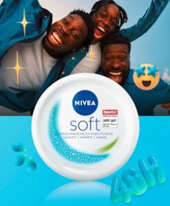 Kem dưỡng ẩm NIVEA Soft chống nẻ & dưỡng da, 200 ml