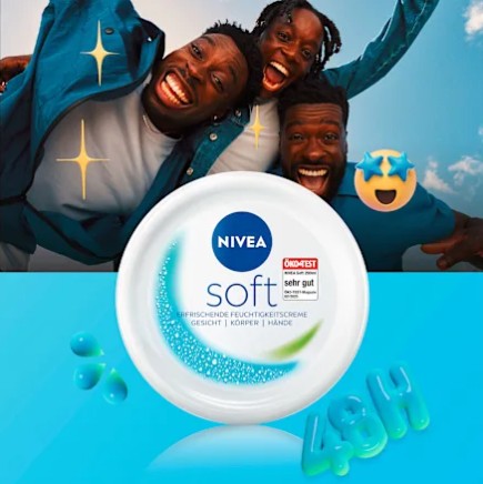 Kem dưỡng ẩm NIVEA Soft chống nẻ & dưỡng da, 200 ml Kem dưỡng ẩm NIVEA Soft chống nẻ & dưỡng da, 200 ml