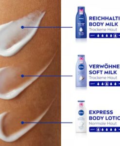 Sữa dưỡng thể NIVEA Body Milk Reichhaltig Trockene Haut - cho da khô, 400ml