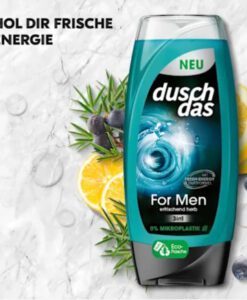 Tắm gội nam duschdas For Men 3in1, 225ml