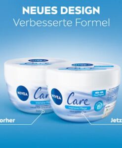 Kem dưỡng ẩm Nivea Care Intensive Pflege chống khô da nứt nẻ, 200ml