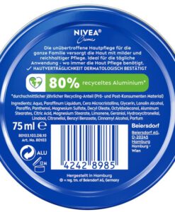 Kem dưỡng ẩm Nivea Creme, 75ml