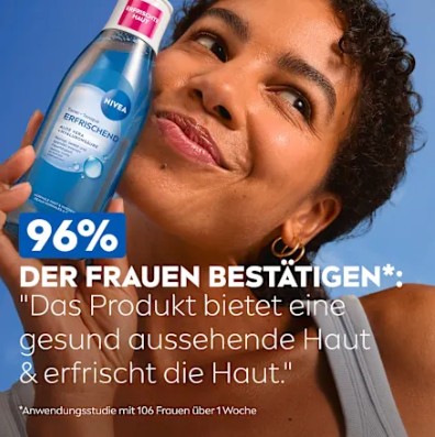 Nước hoa hồng Nivea Gesichtswasser Erfrischend cho da thường và da hỗn hợp, 200 ml Nước hoa hồng Nivea Gesichtswasser Erfrischend cho da thường và da hỗn hợp, 200 ml