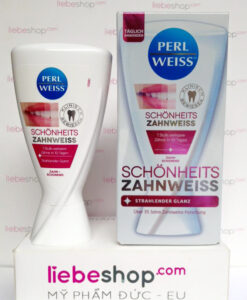Kem đánh răng làm trắng Perlweiss Schönheits Zahnweiss, 50ml - Hàng xách tay Đức