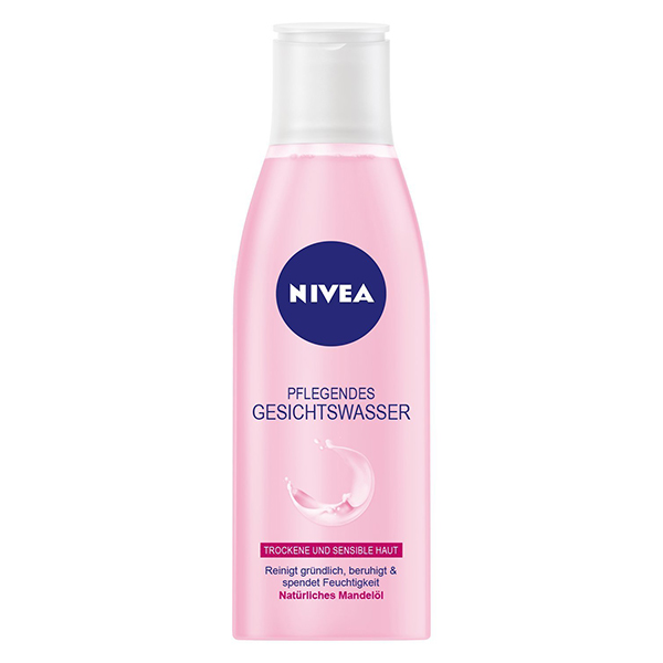 Nước hoa hồng Nivea cho da khô và da nhạy cảm Nivea Pflegendes Gesichtswasser 200 ml