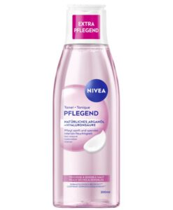 Nước hoa hồng Nivea Toner Pflegend cho da khô và da nhạy cảm, 200ml
