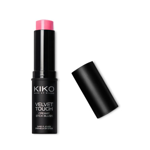 Phấn má hồng dạng thỏi KIKO VELVET TOUCH CREAMY STICK BLUSH 04 - Hot Pink, 10 Gr