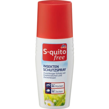 Xịt chống muỗi S-quito free Insektenschutzspray, 100 ml