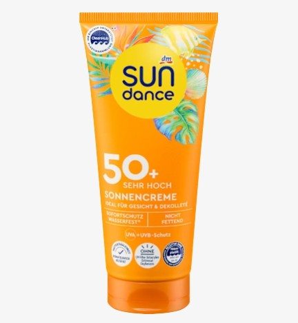 Kem chống nắng SUNDANCE Sonnencreme LSF 50, 100ml