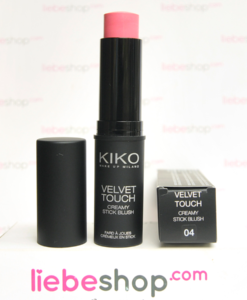 phấn má hồng KIKO VELVET TOUCH CREAMY STICK BLUSH 04 - Hot Pink, 10 Gr