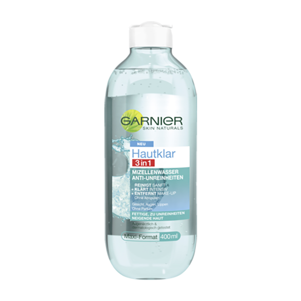 Nước tẩy trang Garnier da nhờn và da mụn, 400 ml