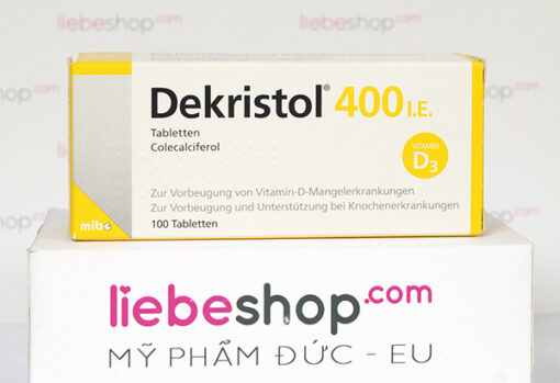 Thuốc bổ sung vitamin D3 Dekristol 400 I.E - Hàng xách tay Đức