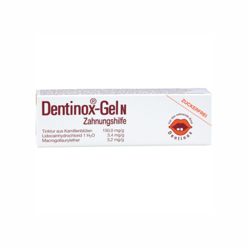 Dentinox Gel N thuốc bôi giảm đau khi bé mọc răng, 10g