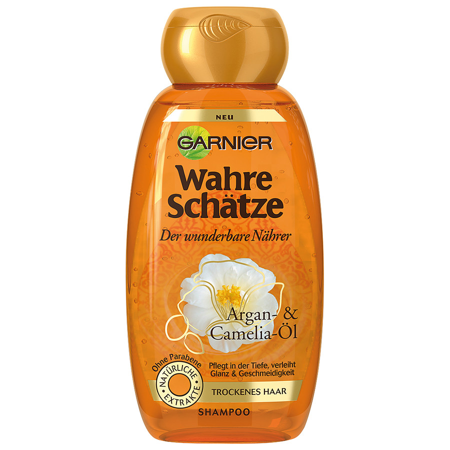 Dầu gội GARNIER Wahre Schätze dành cho tóc khô, 250ml