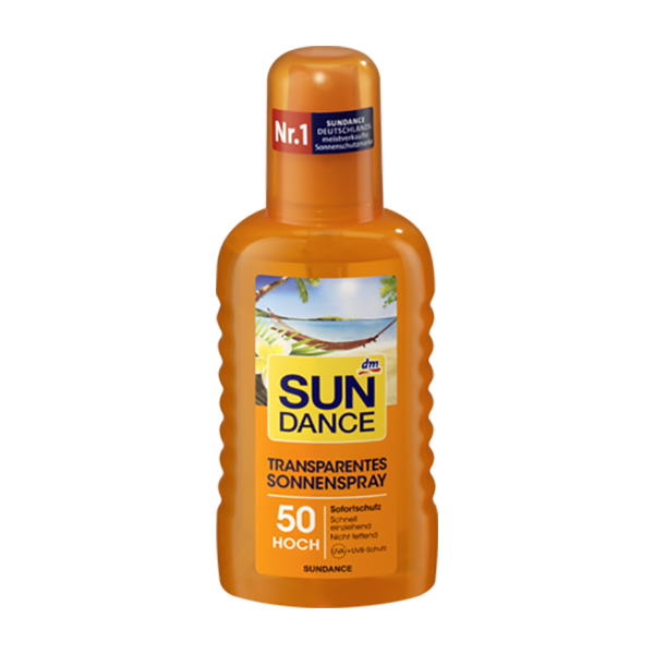 Xịt chống nắng SUNDANCE Sonnenspray LSF 50, 200 ml