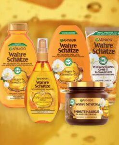 Dầu gội GARNIER Wahre Schätze Argan & Camelia-Öl cho tóc khô, 250ml