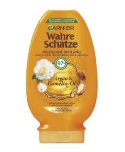Dầu xả GARNIER Wahre Schätze Argan & Camelia-Öl cho tóc khô, 200ml