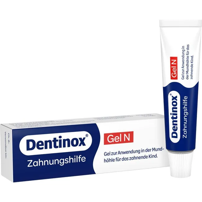 Gel bôi giảm đau mọc răng Dentinox-Gel N cho trẻ em, 10g Gel bôi giảm đau mọc răng Dentinox-Gel N cho trẻ em, 10g