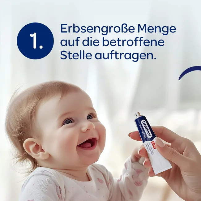 Gel bôi giảm đau mọc răng Dentinox-Gel N cho trẻ em, 10g Gel bôi giảm đau mọc răng Dentinox-Gel N cho trẻ em, 10g