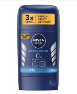 Sáp khử mùi nam NIVEA MEN Fresh Active, 50 ml