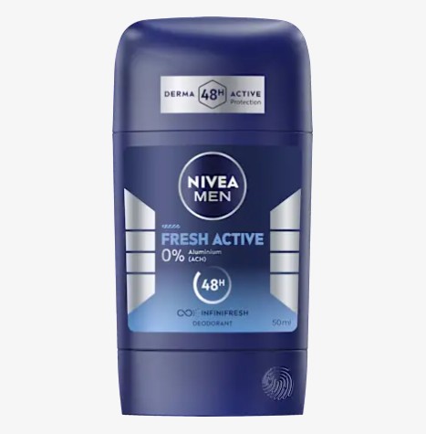 Sáp khử mùi nam NIVEA MEN Fresh Active, 50 ml