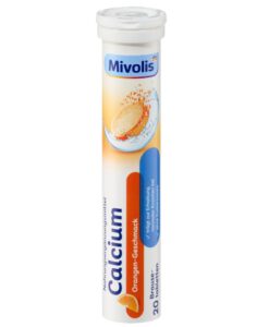 Viên sủi bổ sung canxi Mivolis Calcium, 20 viên