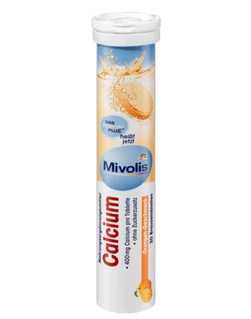 Viên sủi bổ sung canxi Mivolis Calcium, 20 viên