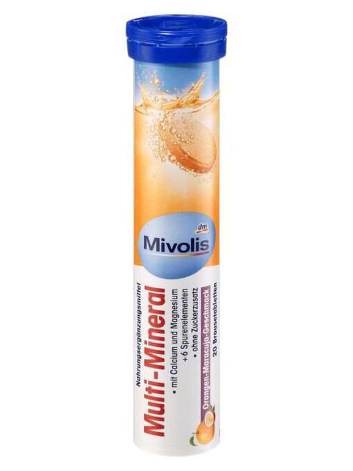 Viên sủi bổ sung khoáng chất Mivolis Multi-Mineral, 20 viên
