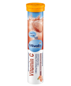 Viên sủi bổ sung vitamin C Mivolis Vitamin C, 20 viên