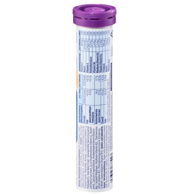 Viên sủi bổ sung vitamin tổng hợp Mivolis MultiVitamin, 20 viên Viên sủi bổ sung vitamin tổng hợp Mivolis MultiVitamin, 20 viên