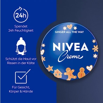 Kem dưỡng ẩm Nivea Creme, 150ml Kem dưỡng ẩm Nivea Creme, 150ml