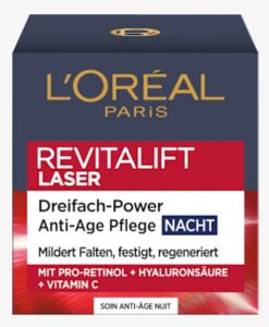 Kem dưỡng da ban đêm Loreal Revitalift Laser X3 Nacht, 50ml