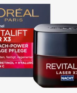 Kem dưỡng da ban đêm Loreal Revitalift Laser X3 Nacht, 50ml