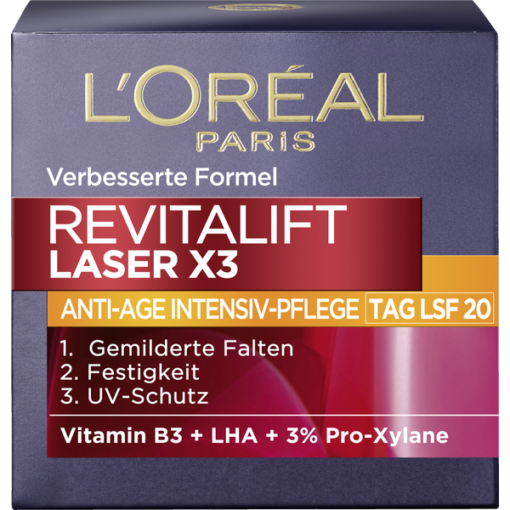Kem dưỡng da ban ngày Loreal Revitalift Laser X3 Tag LSF20, 50ml