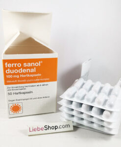 Viên sắt FERRO SANOL duodenal cho người lớn và trẻ em, 50 viên