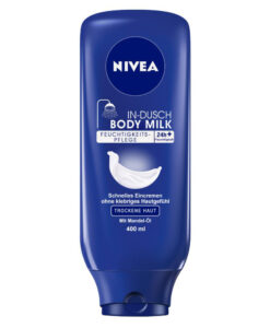 Kem xả dưỡng thể Nivea In-dusch Body Milk, 400 ml