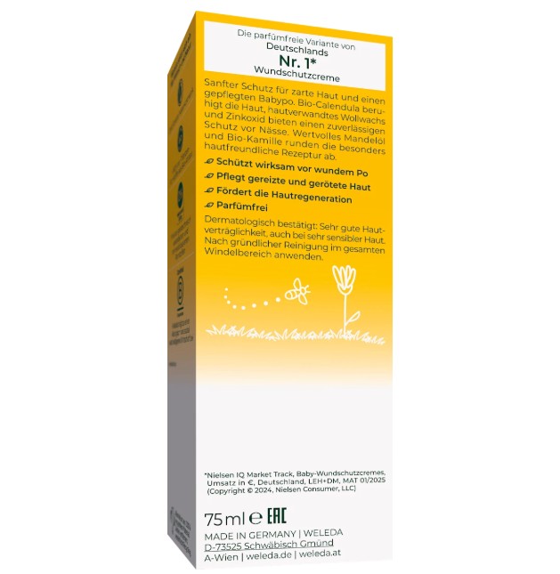 Kem chống hăm Weleda Calendula Babycreme, 75ml Kem chống hăm Weleda Calendula Babycreme, 75ml
