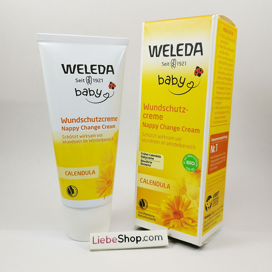 Kem chống hăm Weleda Calendula Babycreme, 75ml - Mẫu mới 2021
