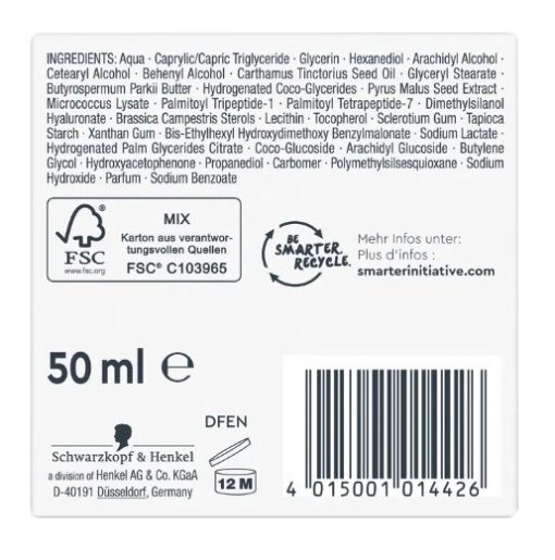 Kem dưỡng da Diadermine Age Supreme Falten Expert 3D ban đêm, 50ml