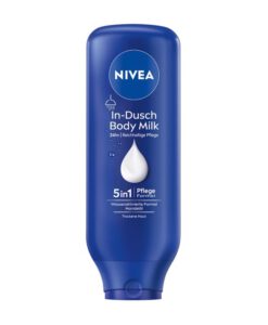 Kem xả dưỡng thể Nivea In-dusch Body Milk cho da khô, 400 ml