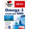 Viên nang dầu cá Doppelherz aktiv Omega-3 Seefischöl 1000mg + Vitamin E, 80 viên
