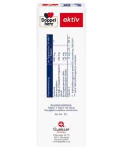 Viên nang dầu cá Doppelherz aktiv Omega-3 Seefischöl 1000mg + Vitamin E, 80 viên