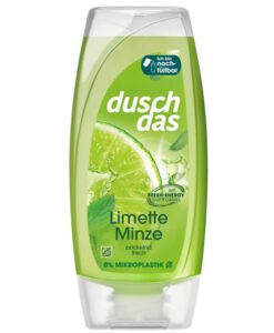 Sữa tắm Duschdas Limette küsst Minze chiết xuất chanh bạc hà, 225ml