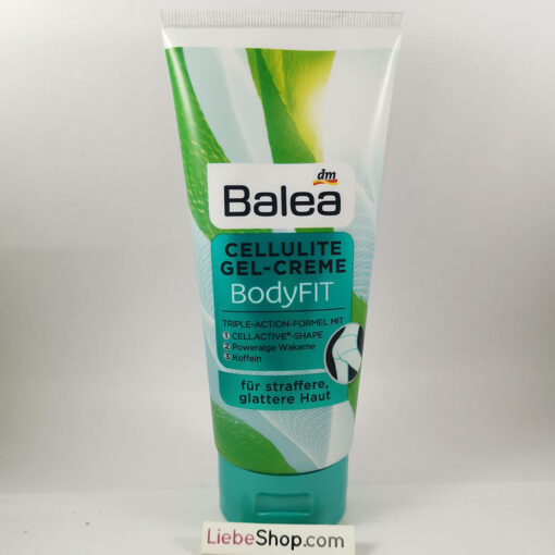 Kem tan mỡ Balea BodyFIT Cellulite Gel-Creme, 200 ml
