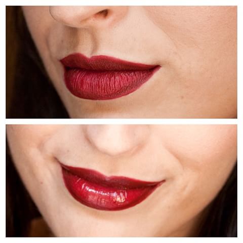 Son KIKO Gossamer Emotion Creamy Lipstick 113 - Pearly Tulip Red