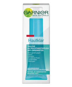 Kem dưỡng da Garnier Hautklar Tägliche 24h Feuchtigkeitspflege cho da nhờn mụn, 40ml
