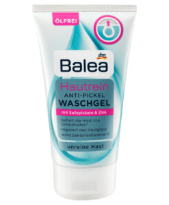 Sữa rửa mặt trị mụn Balea Waschgel Soft & Clear ölfrei, 150 ml